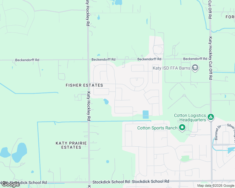 map of restaurants, bars, coffee shops, grocery stores, and more near 5718 Savanna Pasture Road in Park Row