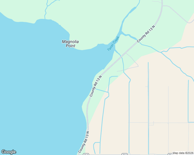 map of restaurants, bars, coffee shops, grocery stores, and more near 13609 County Road 13 North in St. Augustine