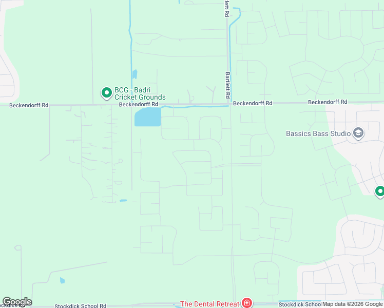 map of restaurants, bars, coffee shops, grocery stores, and more near 27933-27935 Beckendorff Road in Katy