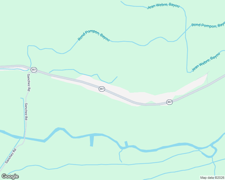 map of restaurants, bars, coffee shops, grocery stores, and more near 2331 Louisiana 307 in Thibodaux