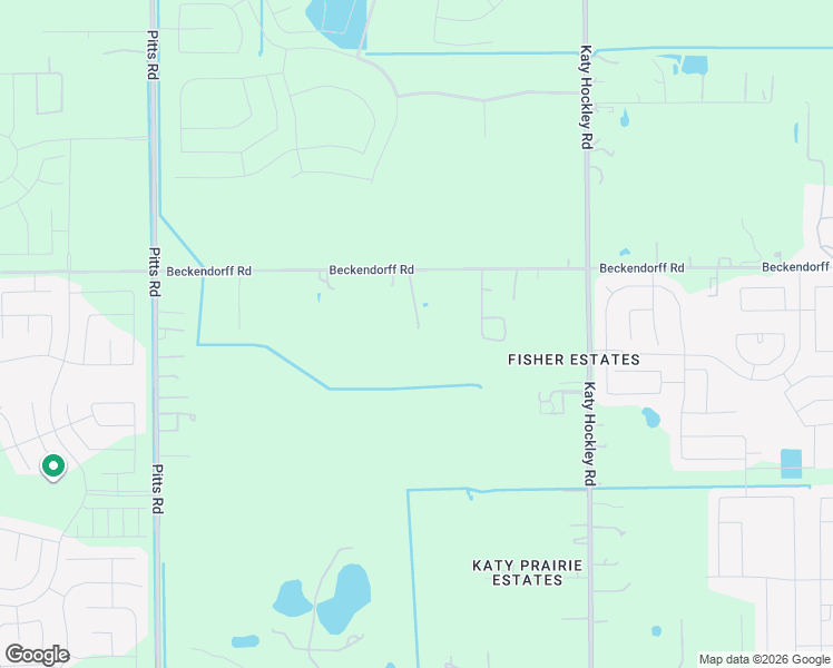 map of restaurants, bars, coffee shops, grocery stores, and more near 26407 Beckendorff Road in Katy