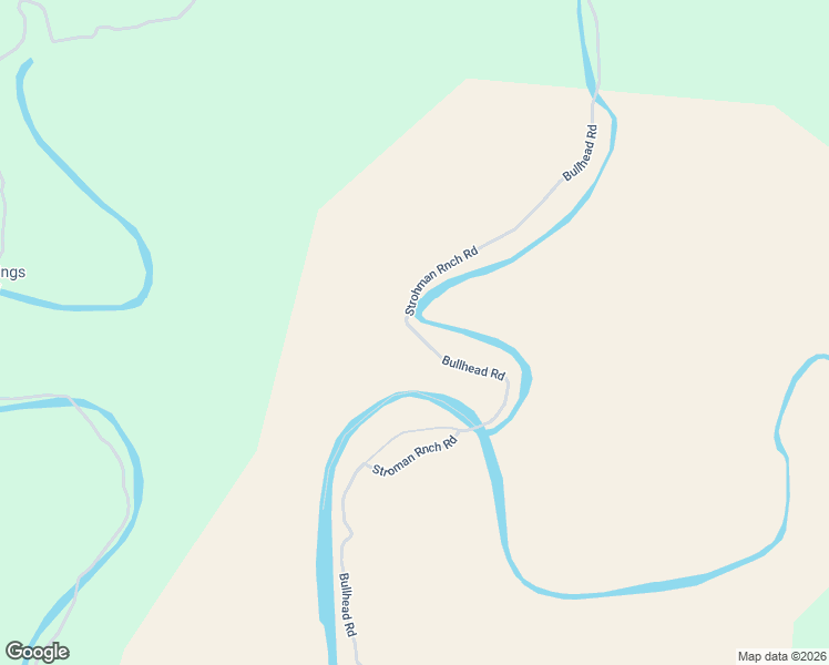 map of restaurants, bars, coffee shops, grocery stores, and more near Bullhead Road in Barksdale