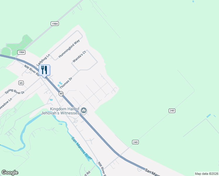 map of restaurants, bars, coffee shops, grocery stores, and more near 152 Skycrest Drive in Martindale