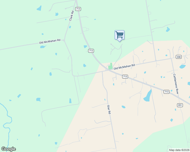 map of restaurants, bars, coffee shops, grocery stores, and more near 3792 County Road 208 in Lockhart