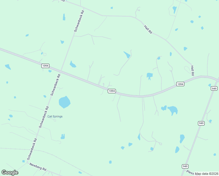 map of restaurants, bars, coffee shops, grocery stores, and more near 13842 Farm to Market Road 1094 in Cat Spring