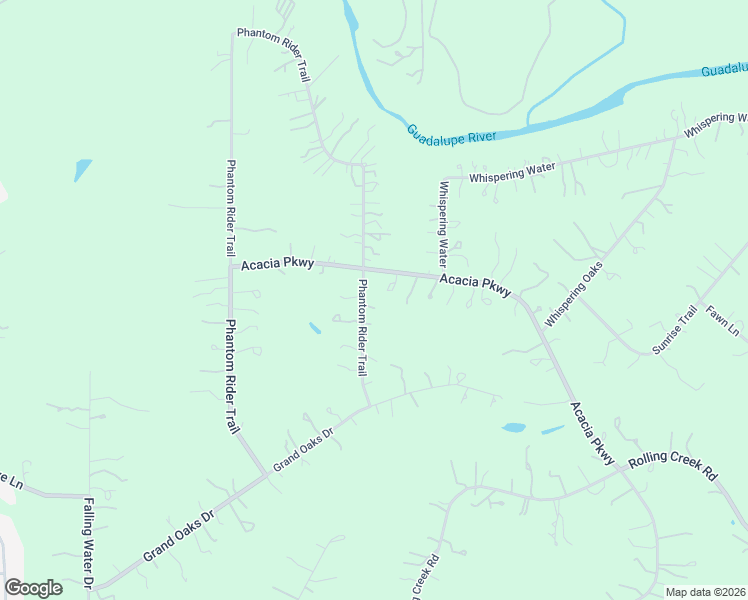 map of restaurants, bars, coffee shops, grocery stores, and more near 2051 Phantom Rider Trail in Spring Branch