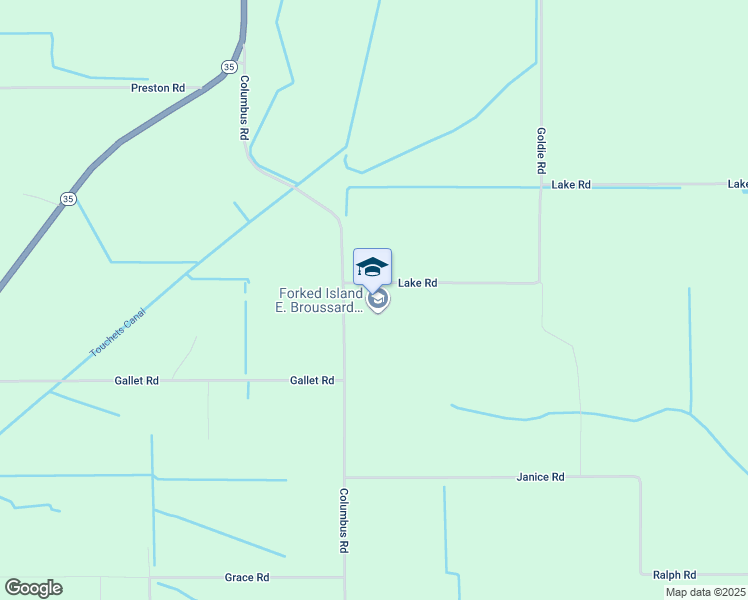 map of restaurants, bars, coffee shops, grocery stores, and more near 19635 Columbus Road in Abbeville