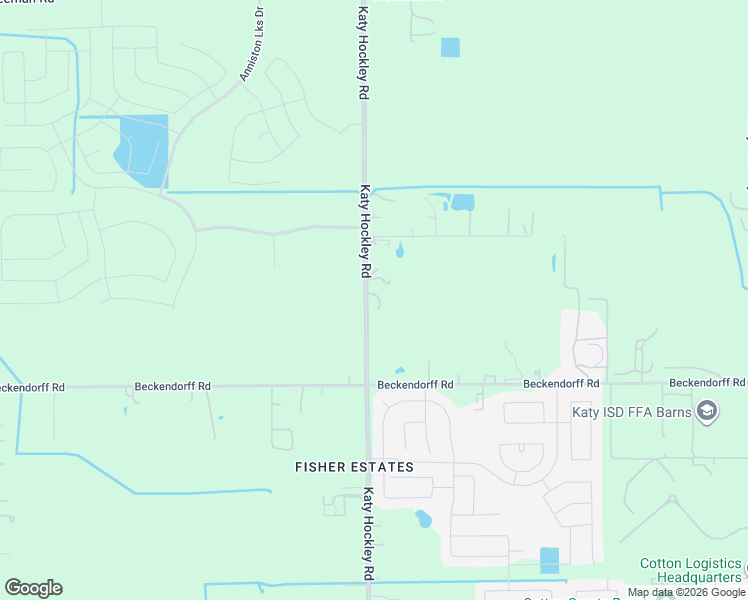 map of restaurants, bars, coffee shops, grocery stores, and more near 6220 Katy Hockley Road in Katy