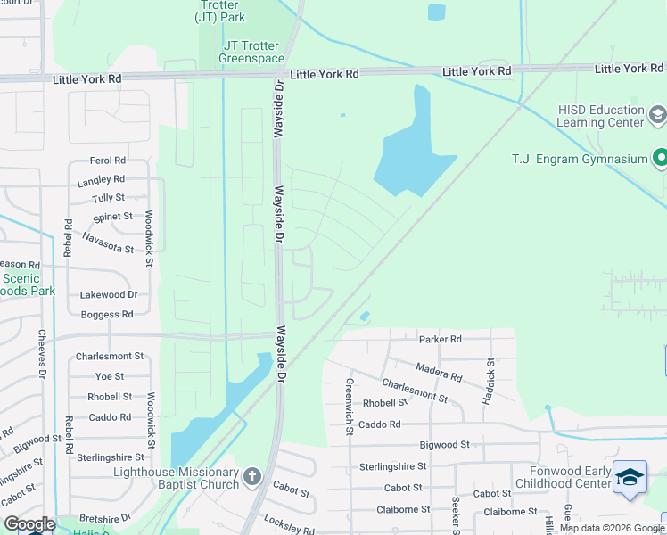 map of restaurants, bars, coffee shops, grocery stores, and more near 8131 Loyal Lane in Houston