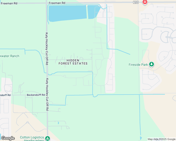 map of restaurants, bars, coffee shops, grocery stores, and more near 6203 Catron Crossing in Katy