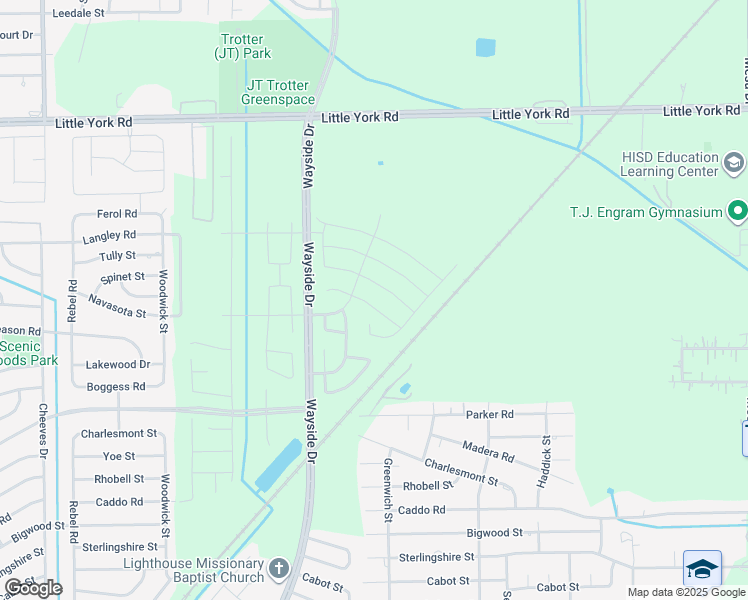 map of restaurants, bars, coffee shops, grocery stores, and more near 8123 Blooming Meadow Lane in Houston
