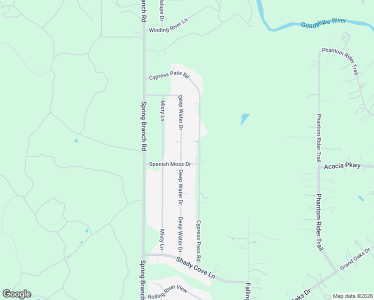 map of restaurants, bars, coffee shops, grocery stores, and more near 985 Deep Water Drive in Spring Branch