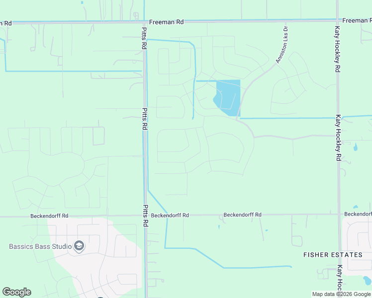 map of restaurants, bars, coffee shops, grocery stores, and more near 6555 Pitts Road in Katy