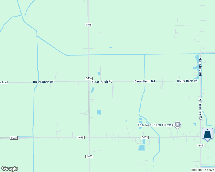 map of restaurants, bars, coffee shops, grocery stores, and more near 711 Bauer Road in Winnie