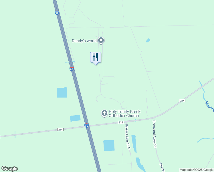 map of restaurants, bars, coffee shops, grocery stores, and more near Unnamed Road in St. Augustine