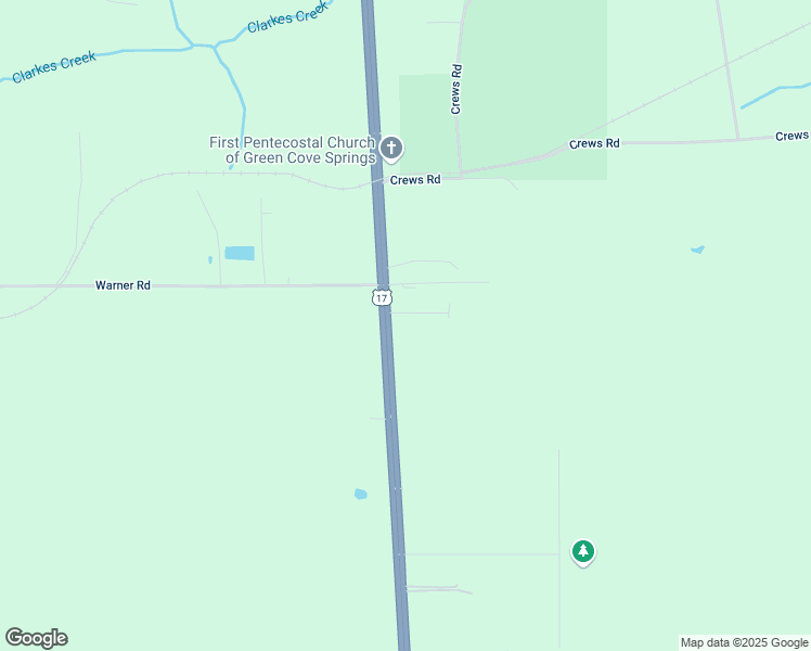 map of restaurants, bars, coffee shops, grocery stores, and more near 779 Brierfield Court in Green Cove Springs