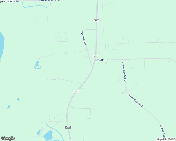 map of restaurants, bars, coffee shops, grocery stores, and more near 177 Sherman Road in Wallisville