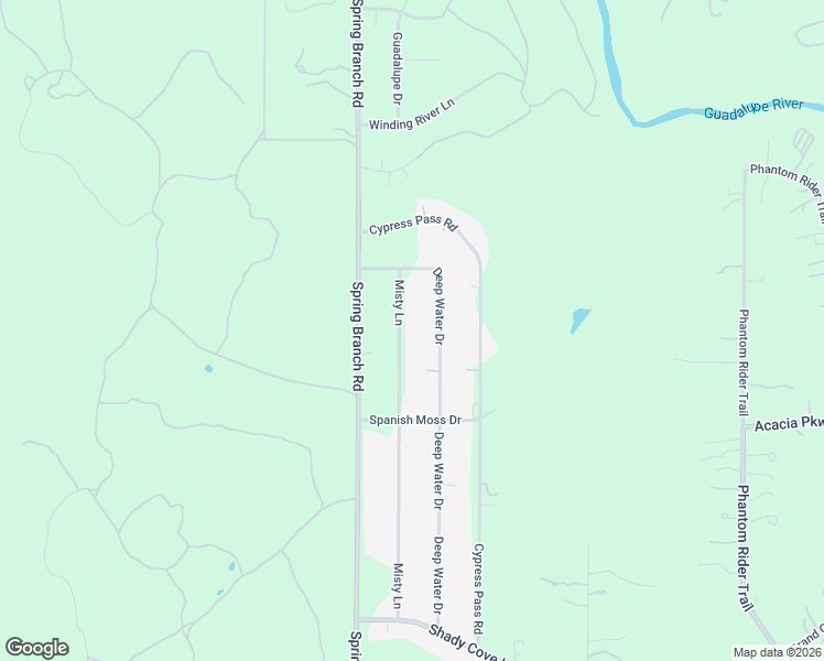 map of restaurants, bars, coffee shops, grocery stores, and more near 885 Misty Lane in Spring Branch