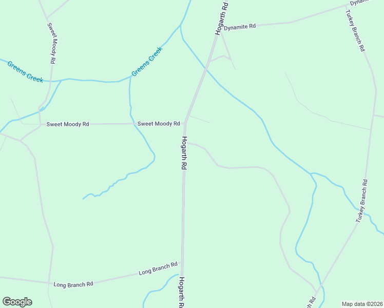 map of restaurants, bars, coffee shops, grocery stores, and more near Hogarth Road in Green Cove Springs