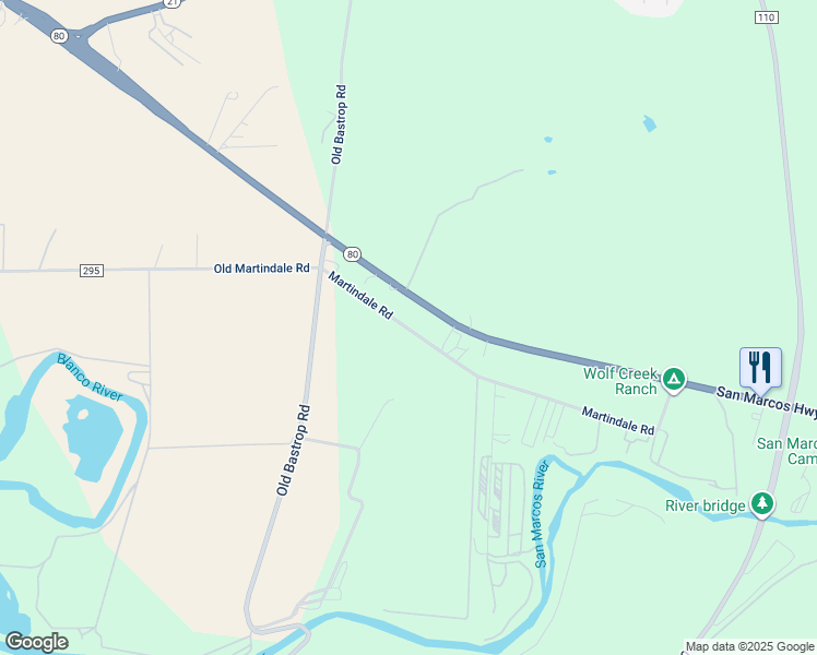 map of restaurants, bars, coffee shops, grocery stores, and more near 1902 San Marcos Highway in San Marcos