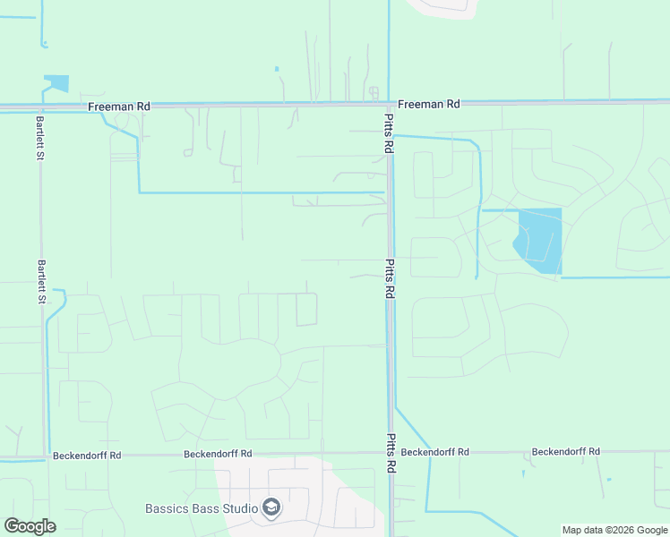 map of restaurants, bars, coffee shops, grocery stores, and more near 6555 Pitts Road in Katy