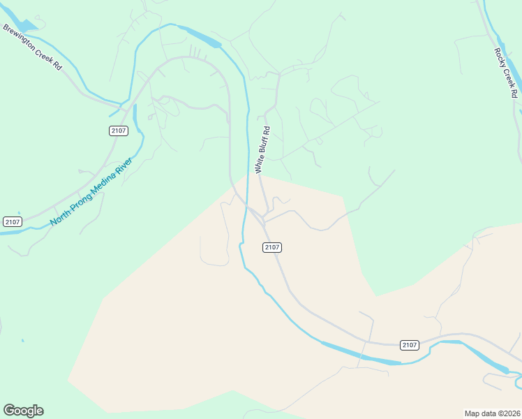 map of restaurants, bars, coffee shops, grocery stores, and more near 137 White Bluff Road in Medina