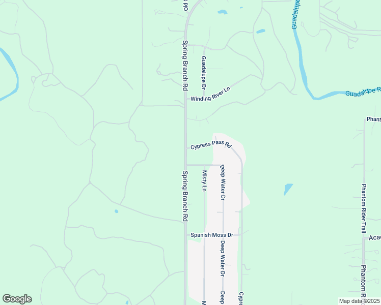 map of restaurants, bars, coffee shops, grocery stores, and more near 510 Cypress Pass Road in Spring Branch