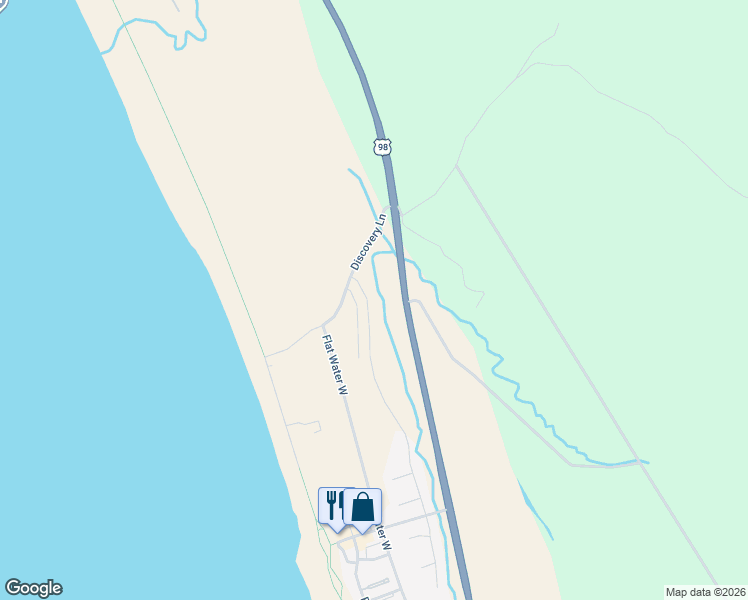 map of restaurants, bars, coffee shops, grocery stores, and more near 978 Backwater Road in Port St. Joe