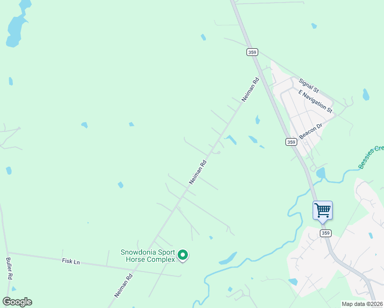 map of restaurants, bars, coffee shops, grocery stores, and more near 7103 Neiman Road in Pattison