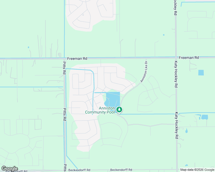 map of restaurants, bars, coffee shops, grocery stores, and more near 26939 Freeman Road in Katy