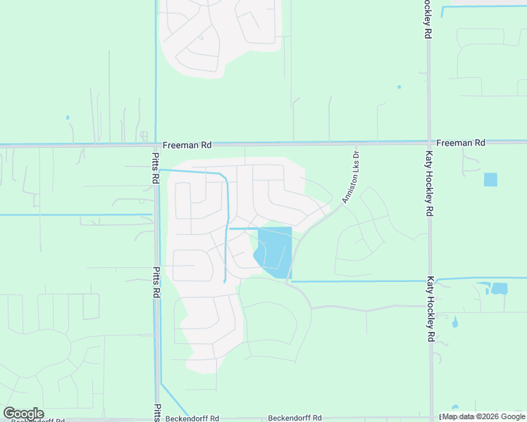 map of restaurants, bars, coffee shops, grocery stores, and more near 26939 Freeman Road in Katy