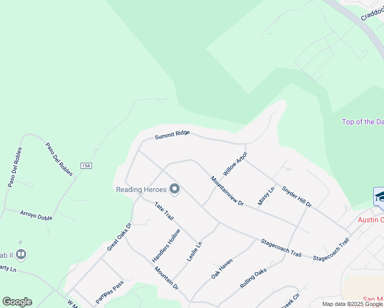 map of restaurants, bars, coffee shops, grocery stores, and more near 1110 Mountainview Drive in San Marcos