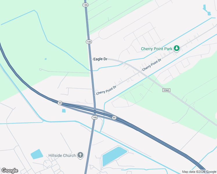 map of restaurants, bars, coffee shops, grocery stores, and more near 11307 Cherry Point Drive in Mont Belvieu