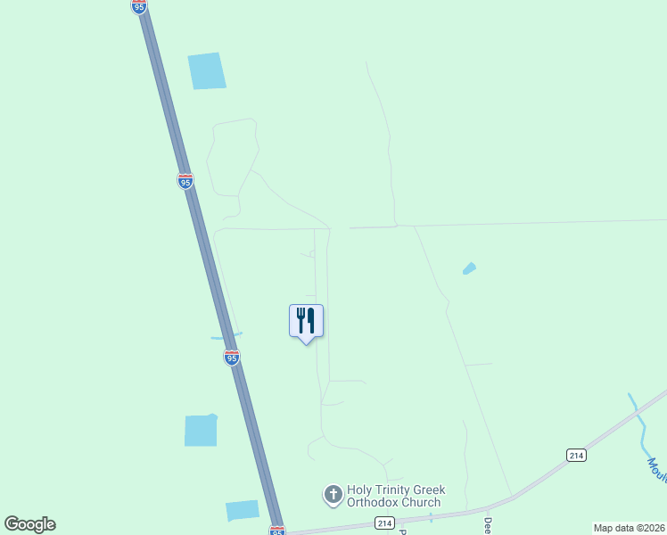 map of restaurants, bars, coffee shops, grocery stores, and more near 2900 County Road 214 in St. Augustine