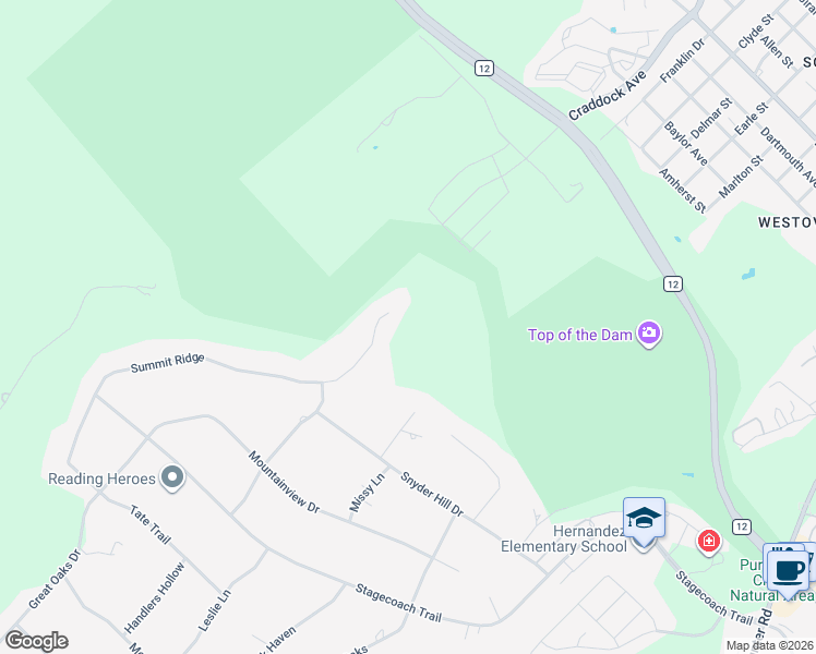 map of restaurants, bars, coffee shops, grocery stores, and more near 2235 Summit Ridge in San Marcos