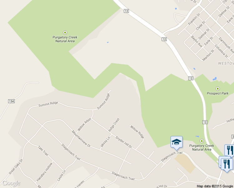 map of restaurants, bars, coffee shops, grocery stores, and more near 2235 Summit Ridge Dr in San Marcos