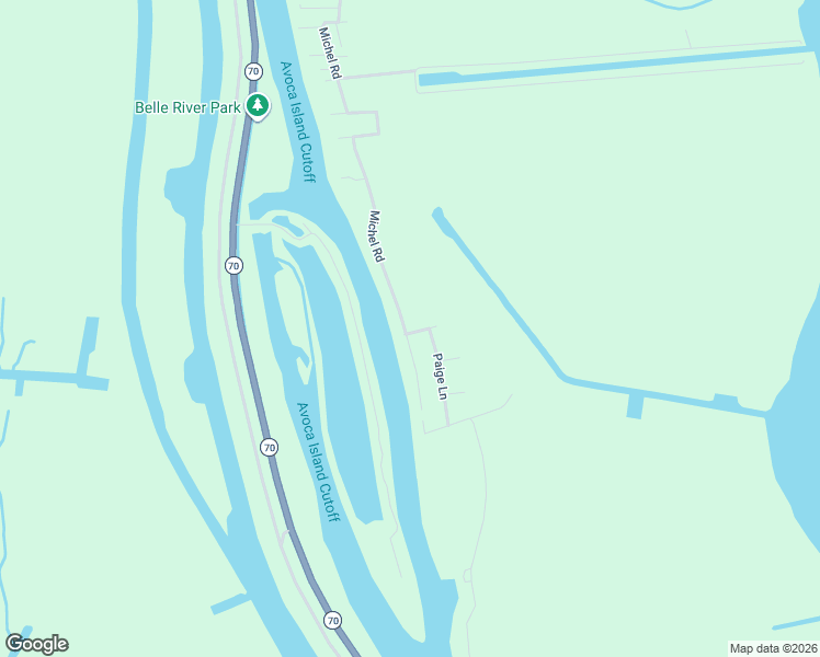 map of restaurants, bars, coffee shops, grocery stores, and more near Floyd Drive in Pierre Part