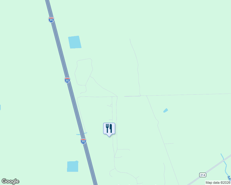 map of restaurants, bars, coffee shops, grocery stores, and more near 461 Coral Ridge Court in St. Augustine