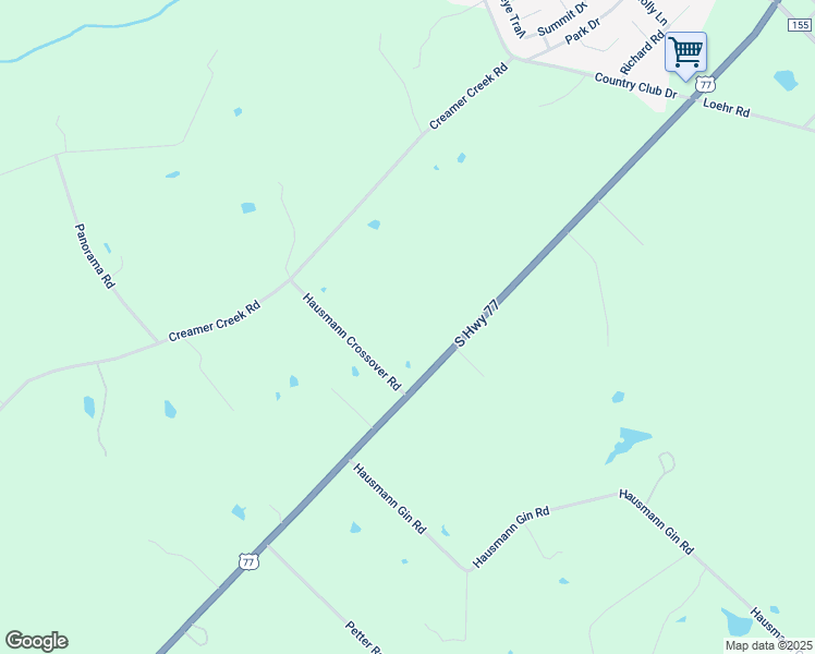 map of restaurants, bars, coffee shops, grocery stores, and more near 201 Hausmann Crossover Road in La Grange