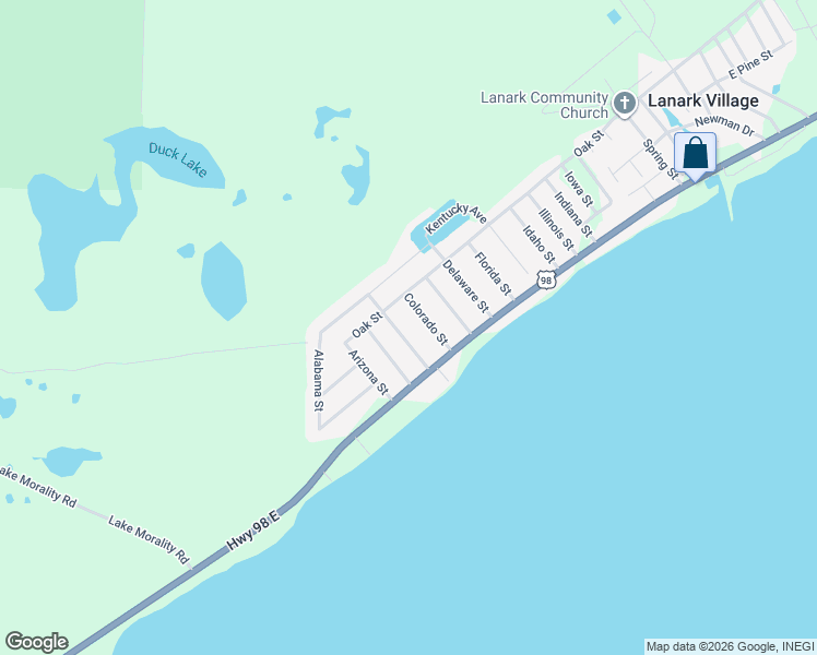 map of restaurants, bars, coffee shops, grocery stores, and more near 135 Carolina Street in Carrabelle