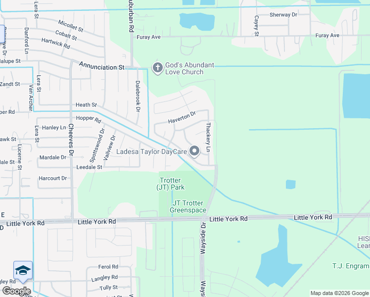 map of restaurants, bars, coffee shops, grocery stores, and more near 7127 Heath Street in Houston