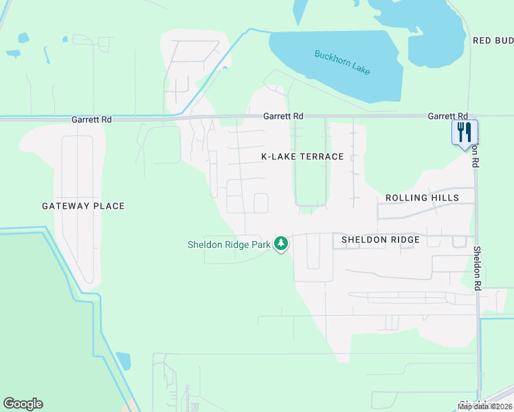 map of restaurants, bars, coffee shops, grocery stores, and more near 11319 East Jayhawk Street in Houston