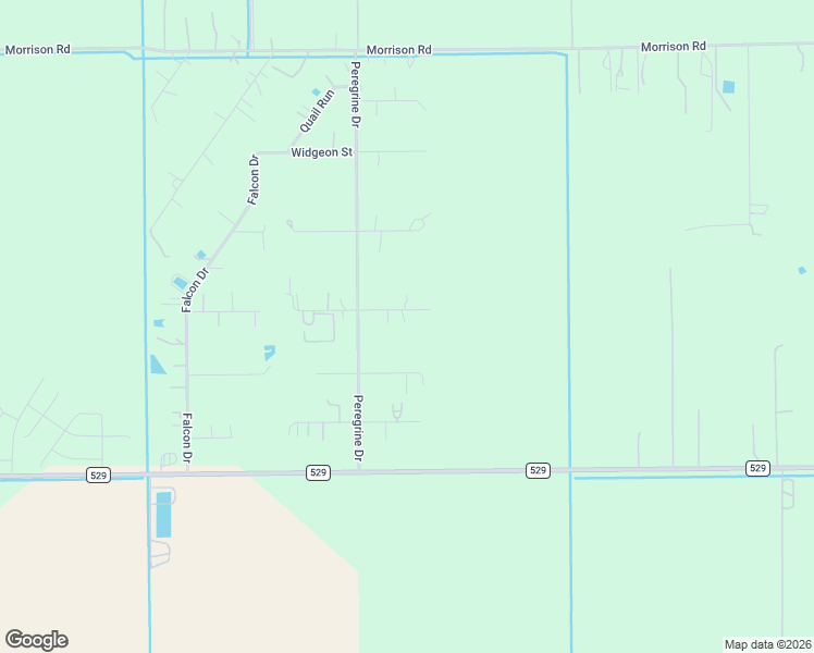 map of restaurants, bars, coffee shops, grocery stores, and more near 32403 Teal Street in Brookshire