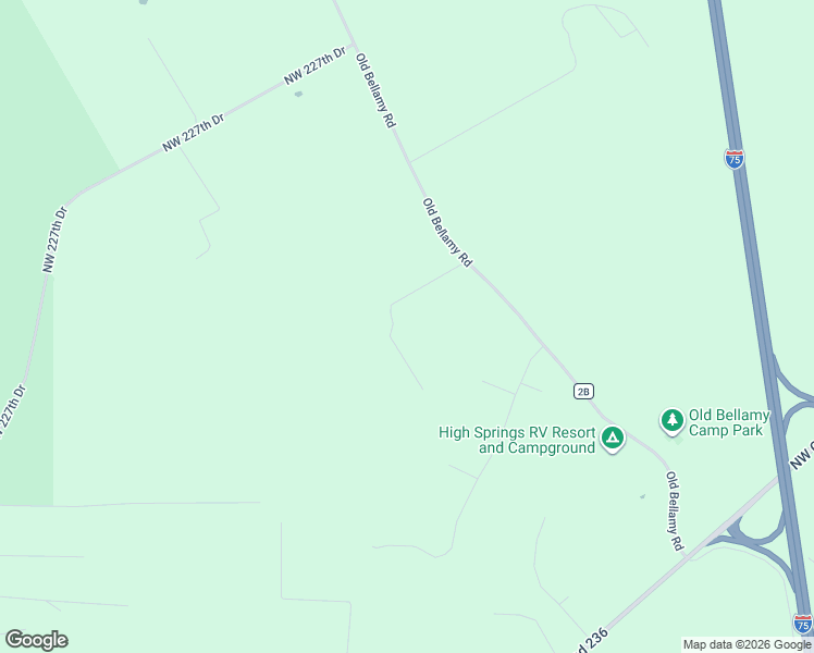 map of restaurants, bars, coffee shops, grocery stores, and more near 19933 Northwest 247 Lane in High Springs