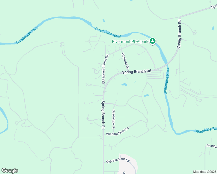 map of restaurants, bars, coffee shops, grocery stores, and more near 6718 Spring Branch Road in Spring Branch