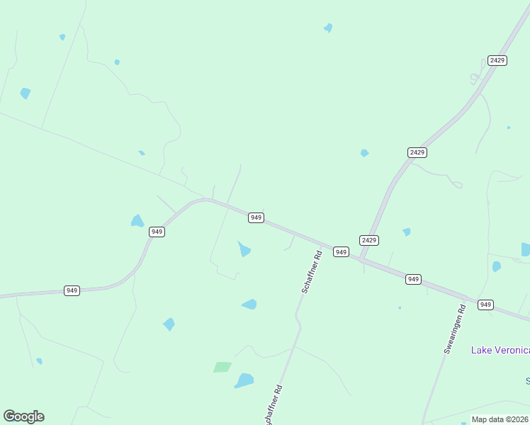 map of restaurants, bars, coffee shops, grocery stores, and more near 5846 Farm to Market Road 949 in Sealy