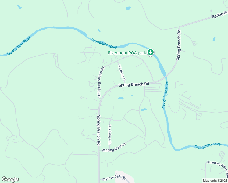 map of restaurants, bars, coffee shops, grocery stores, and more near 6820 Spring Branch Road in Spring Branch