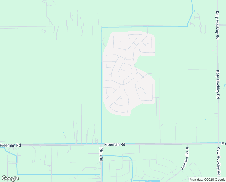 map of restaurants, bars, coffee shops, grocery stores, and more near 27010 Freeman Road in Katy