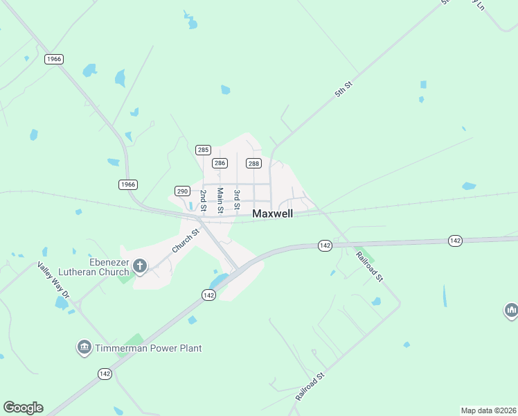 map of restaurants, bars, coffee shops, grocery stores, and more near in Maxwell