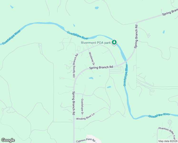 map of restaurants, bars, coffee shops, grocery stores, and more near 6820 Spring Branch Road in Spring Branch